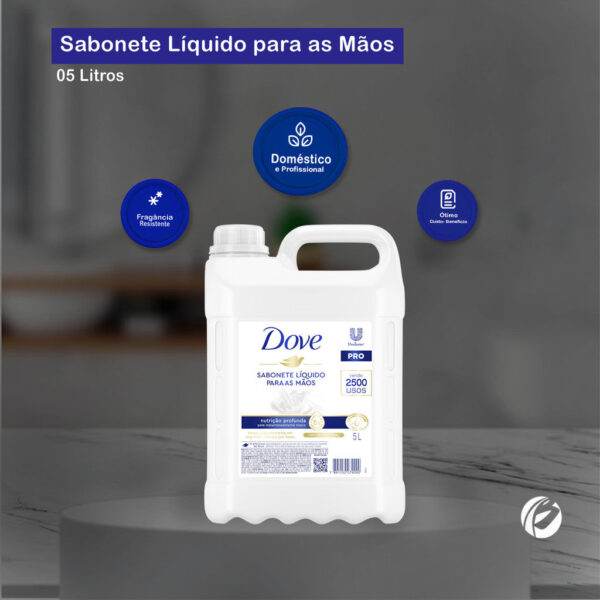 Sabonete Líquido Original 5L Dove - Image 3