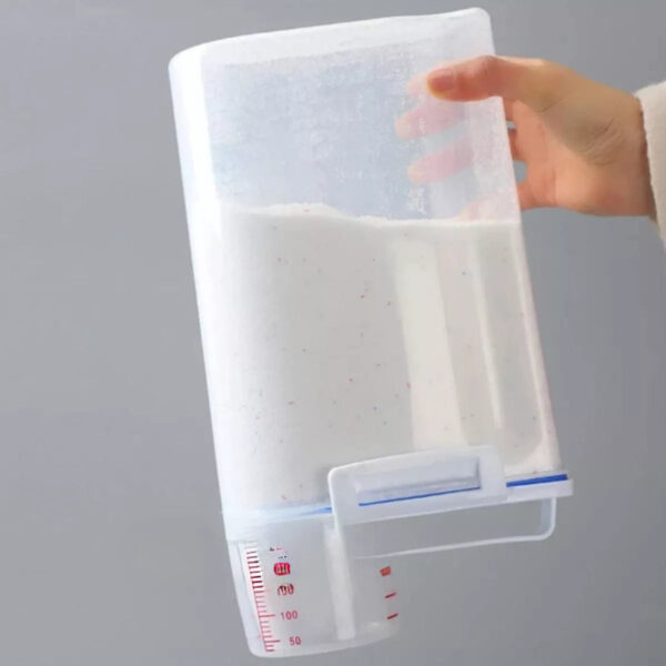 3 Porta Dispenser P/ Sabão Liquido, Amaciante, Lavanderia 2l - Image 4